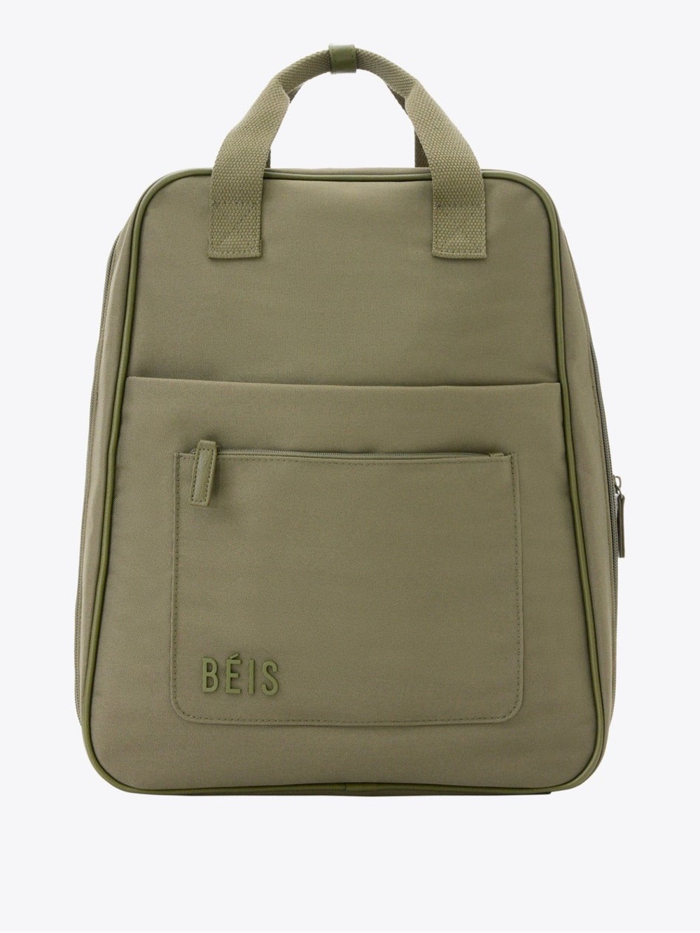BEIS Olive Green Backpack